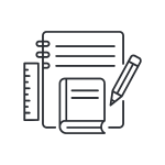 Notebook pencil and ruler — GCSE/A-Level package